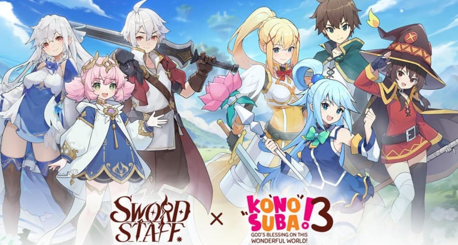 Sword x Staff Konosuba Collaboration Guide – Best Companion Choice and Event Tips!