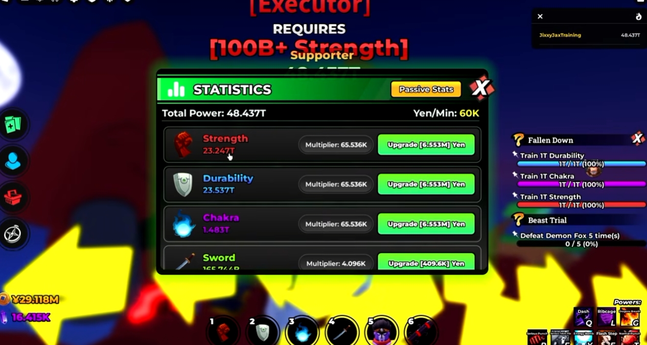 Stat Anime Fighting Simulator Guide Explained