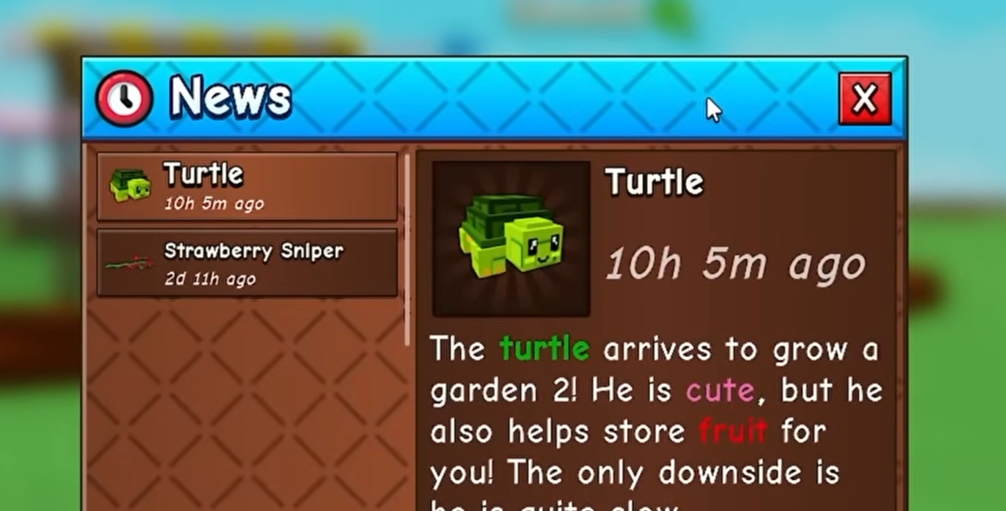 Grow a Garden 2 Turtle Pet Guide – How to Use the New Turtle to Earn More Money