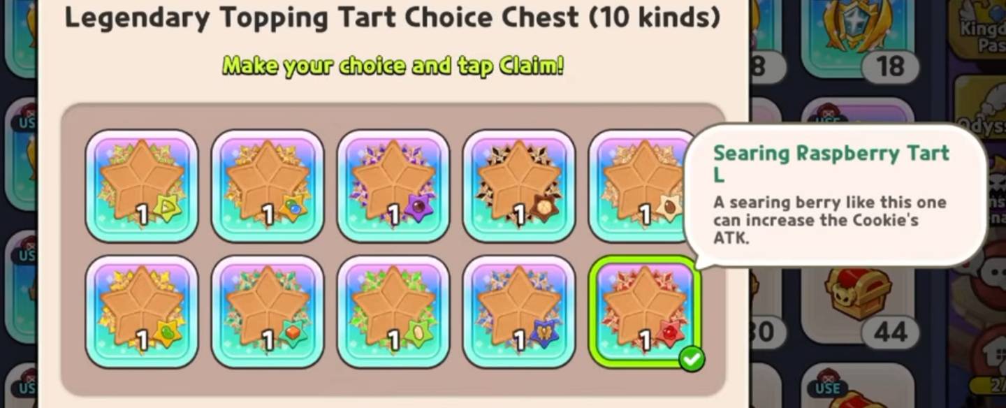 Legendary Topping Tarts in Cookie Run: Kingdom Guide