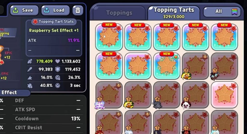 Legendary Topping Tarts in Cookie Run: Kingdom Guide