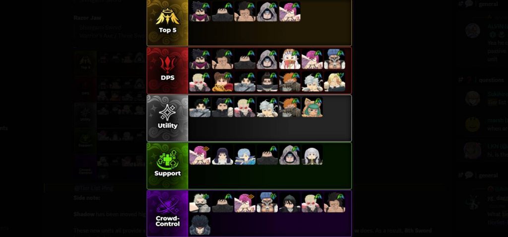 Anime Expeditions Tier List, Best Unit to Use! [UPDATE 1]