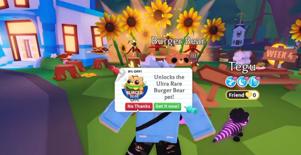How to Get the Burger Bear in Adopt Me! (Roblox) Guide