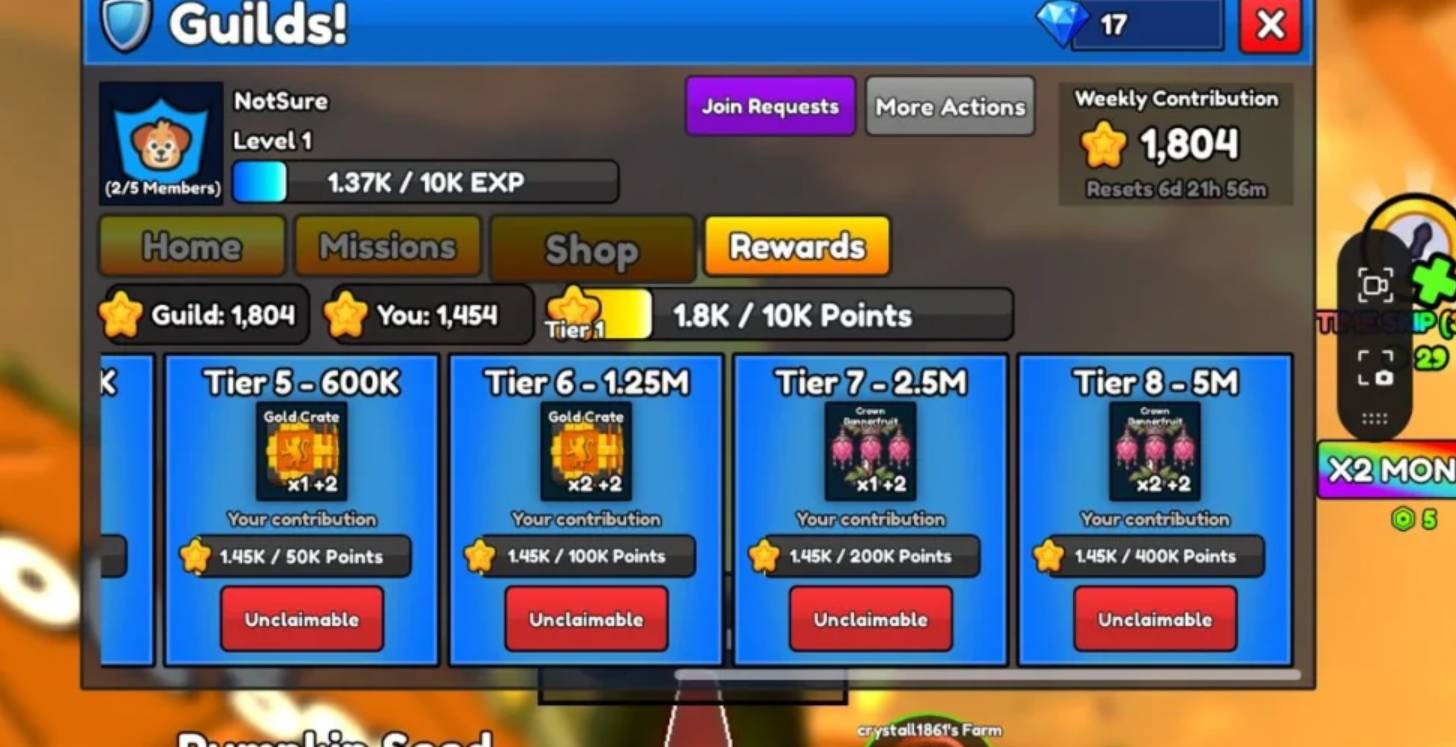 Build a Ring Farm Guild Guide: How to Create a Guild, Complete Missions, and Earn Tier Rewards
