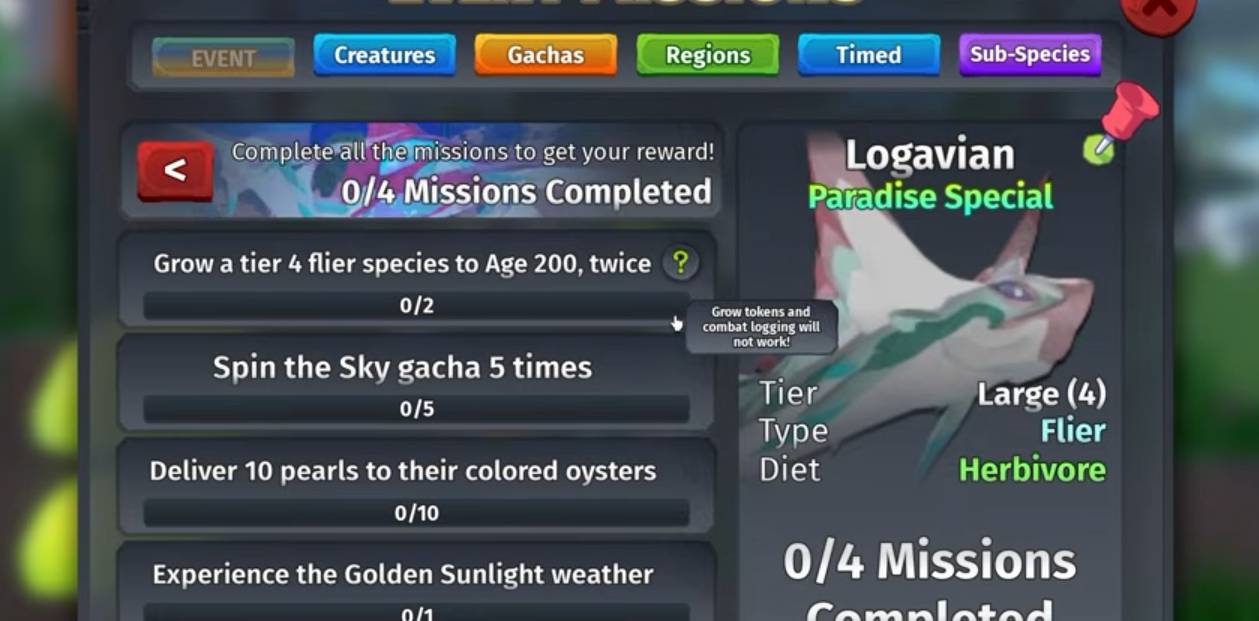 Logavian Guide in Creatures of Sonaria: How to Get, Stats, Abilities & Missions