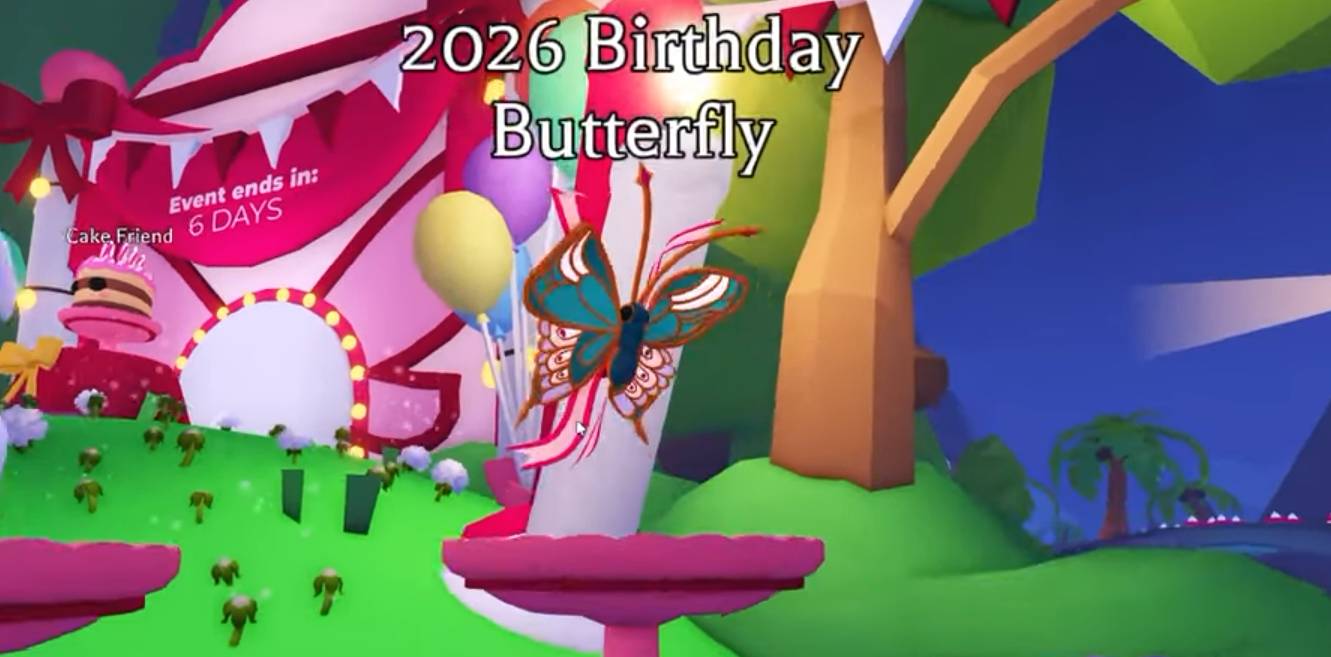 How to Get Neon 2026 Birthday Butterfly in Adopt Me Guide