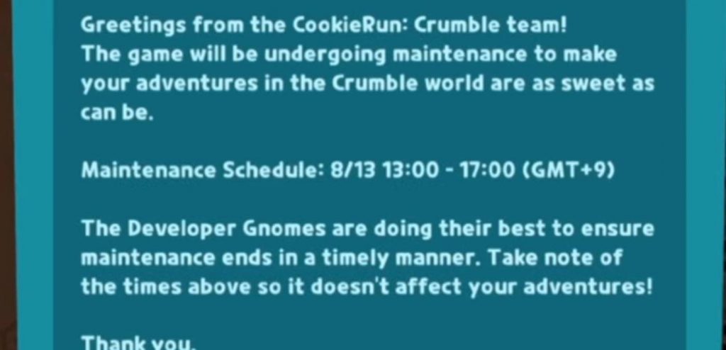 CookieRun: Crumble First Official Update 13th August 2026, What Is Coming?