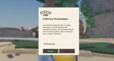 Fisch Developer Gift Update Guide: Free Gift, Darkheart Sword, Harpoon, and Code