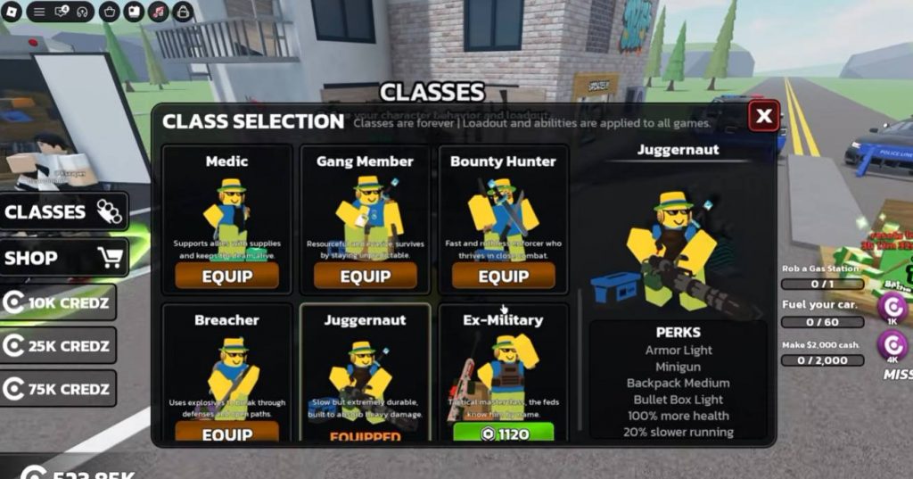 Runaways Roblox Class Tier List: Best Classes for Combat, Farming, and Escape