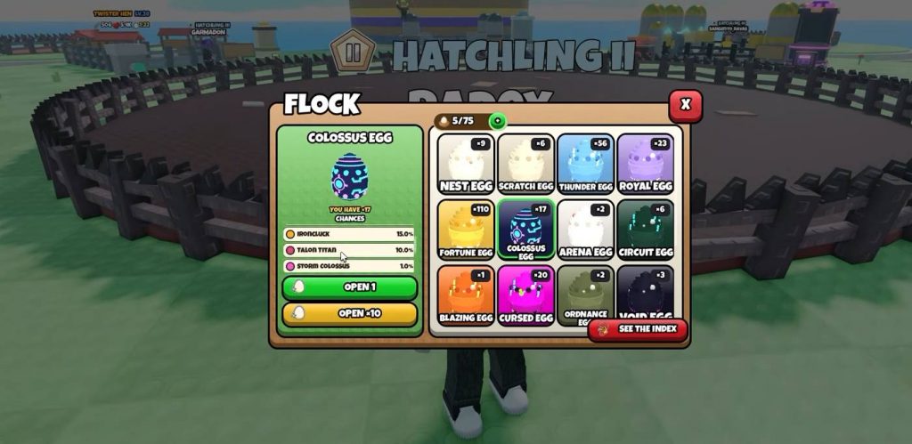 How to Get Catalyst Hen in Grow a Chicken Fighter Roblox Guide