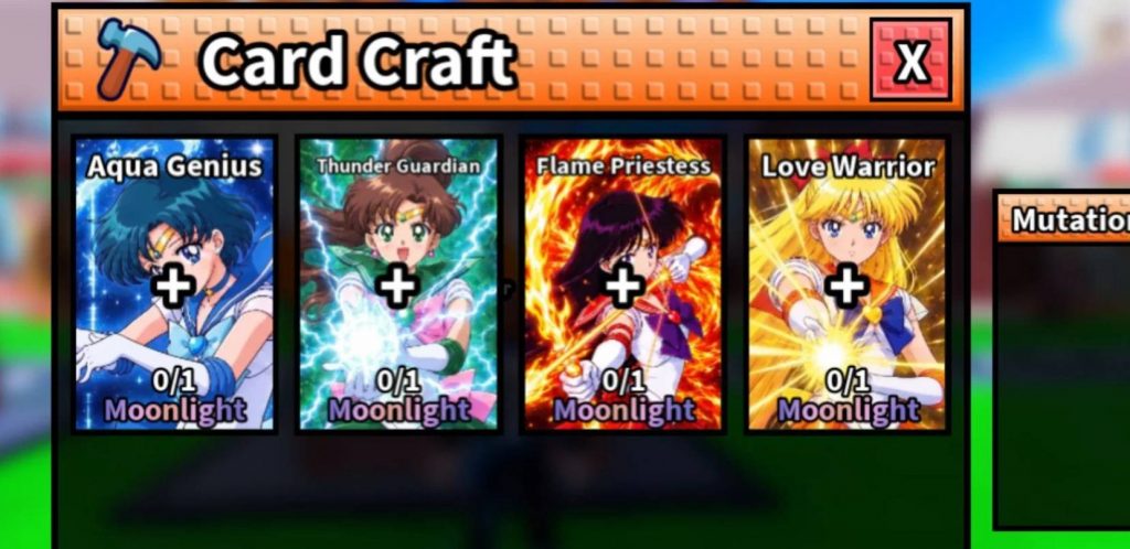 How to Get Moon Princess in Anime Card Farm Guide!