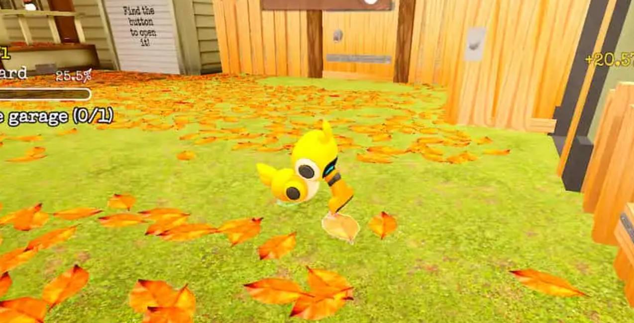 How to Get the Duck Bot in Clean All The Leaves, All 3 Parts Location!