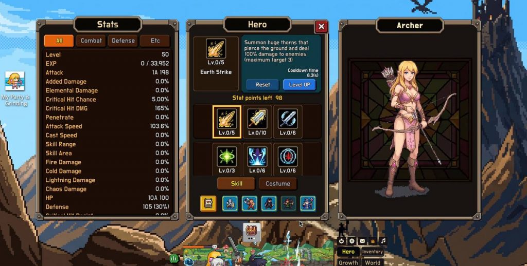 My Party Is Grinding Achievements Guide: All 59 Steam Achievements