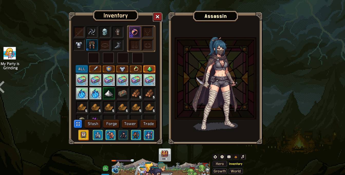 How to Unlock All Hero Classes in My Party Is Grinding