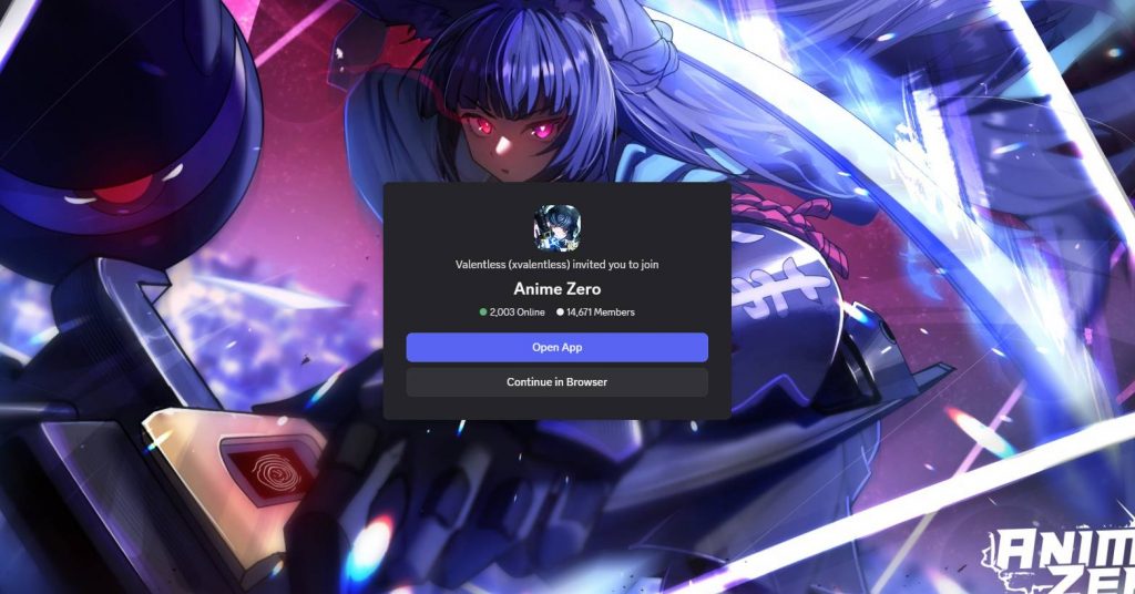 Anime Zero Official WIKI, Discord, Trello and Game Links