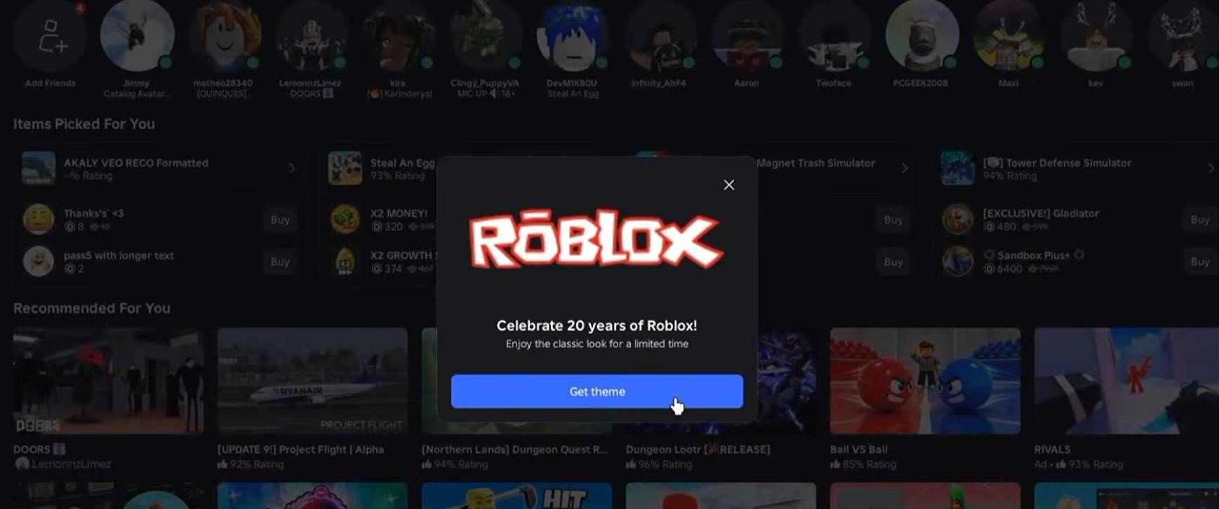 How to Get the Classic Roblox Theme in Roblox Guide