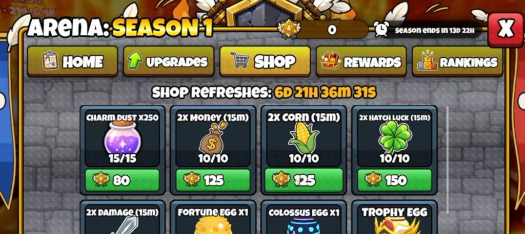 How to Get Arena Tokens in Grow A Chicken Fighter Guide