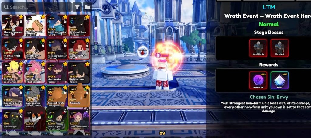 How to Beat Wrath Event Hard Mode Fast in Anime Vanguards Guide
