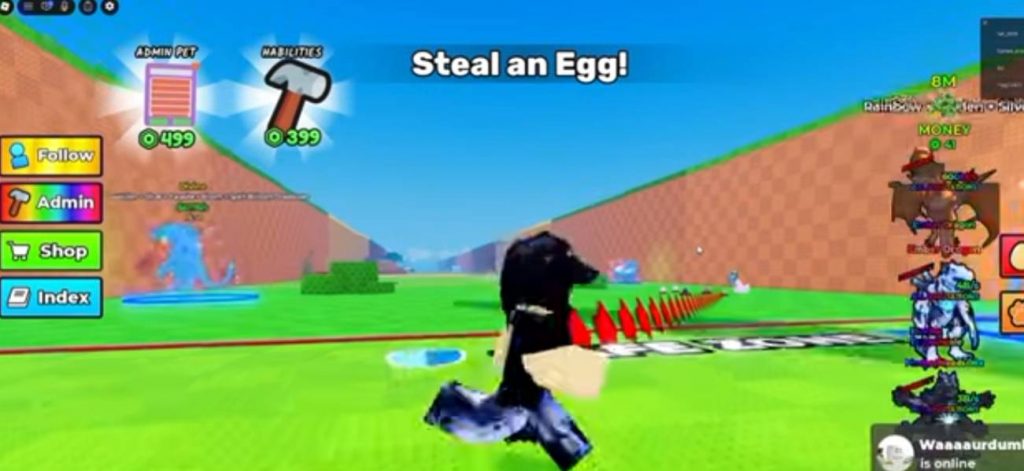 How to Get the Admin Panel in Steal an Egg Guide