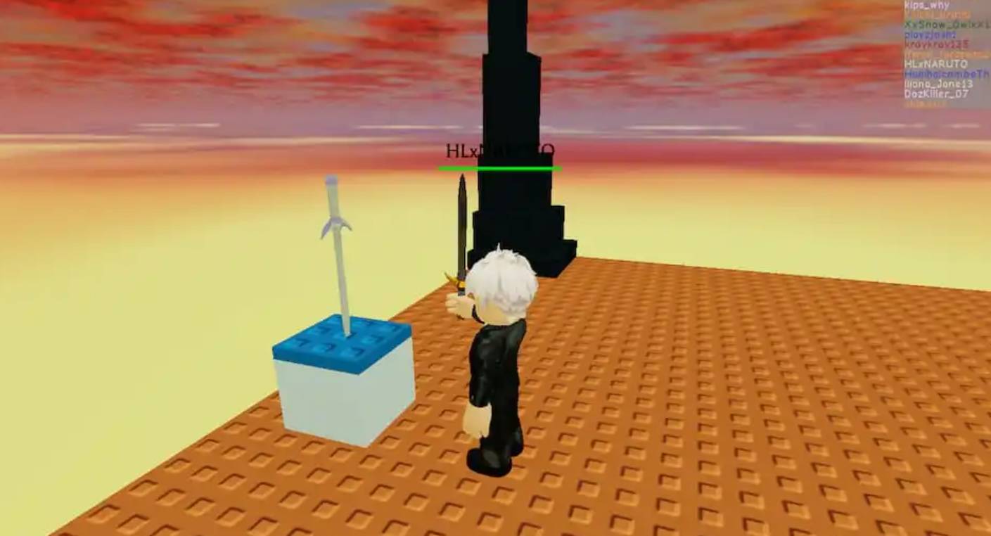 All Buttons & The Hunt Roblox 20 Sword Fights on the Heights IV Guide Location
