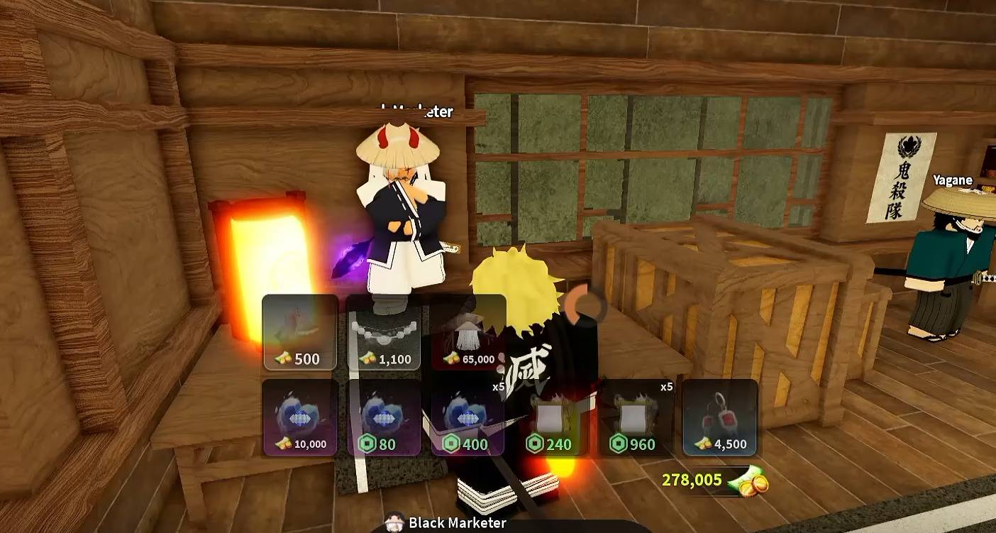 All Slayers 2 Black Market NPC Spawn Locations Guide!