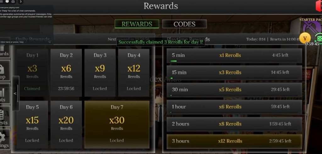 Anime High School RP Beginner Guide: Free Rerolls, Yen, Codes, Quests, and PvP!