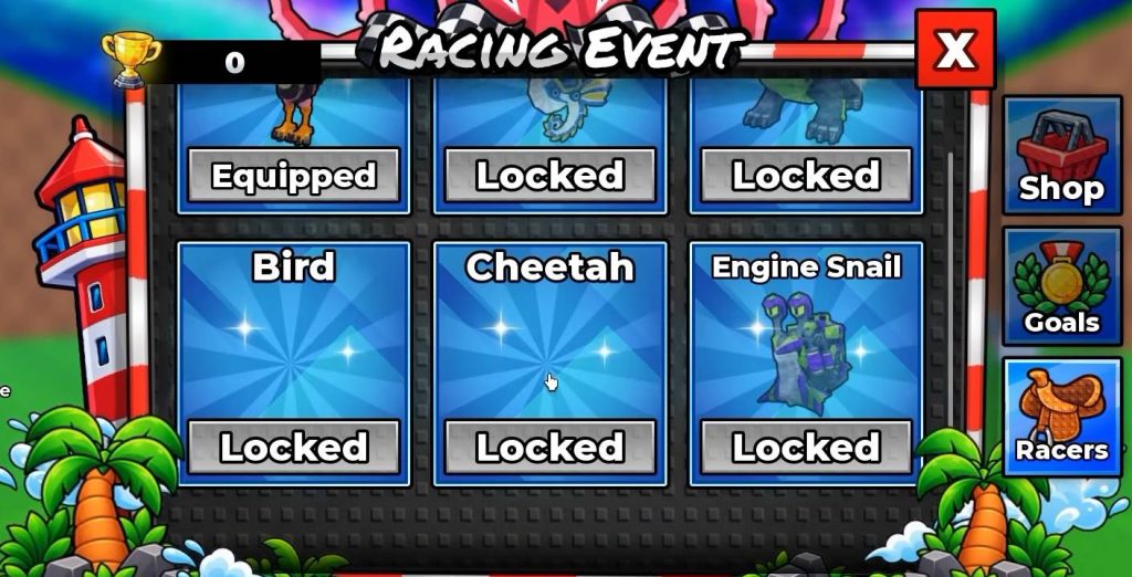 Steal an Egg Racing Mount Update Guide: How to Get Stars and Win Races