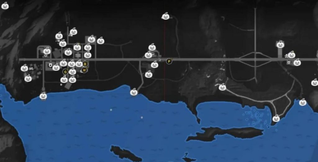 All 34 Pumpkin Locations Maps in San Diego Roleplay (Halloween Guide)