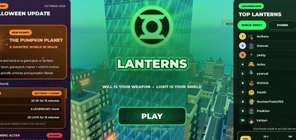 Lanterns Guide: Codes, Best Rings, Progression, Constructs, and Tips