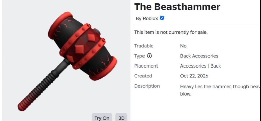Flee the Facility The Hollow Event Guide: How to Get the Beasthammer UGC