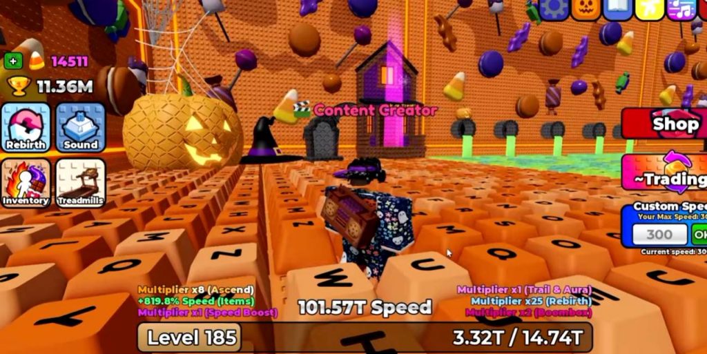 +1 Speed Keyboard Escape Roblox, Trick or Treating Guide