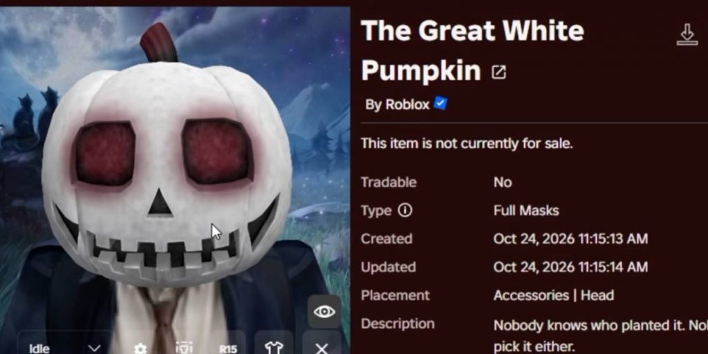 How to Get The Great White Pumpkin for Free in Roblox The Hollow Event Guide